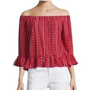 Sanctuary Off-the-Shoulder Blouse - L